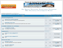 Tablet Screenshot of forum.winspiral.com